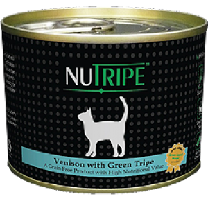 Nutripe Cat Chicken With Green Tripe & Venison 185g 1 carton (24 cans)